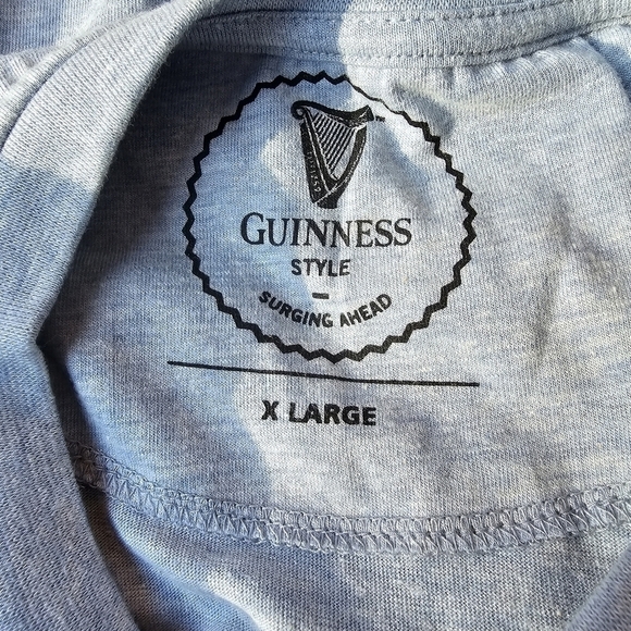 NWT Guinness "The World IS Your Oyster" Graphic T-shirt, Size Small - Picture 6 of 11
